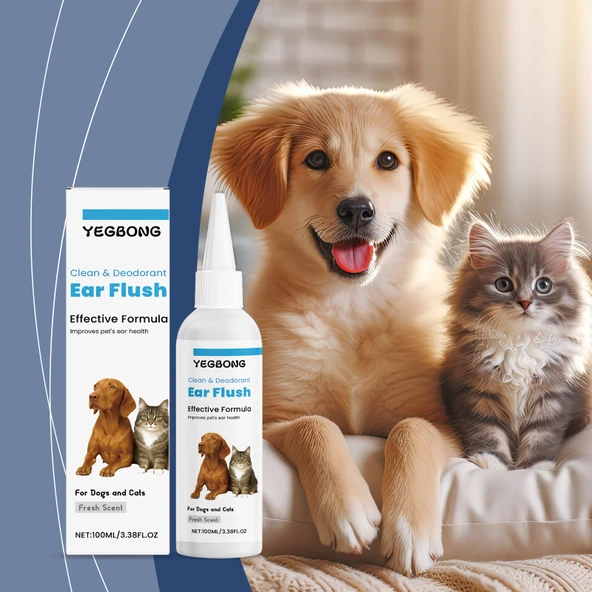 Kedi ve Köpek Kulak Temizleyici - Hassas Formül - 100ml