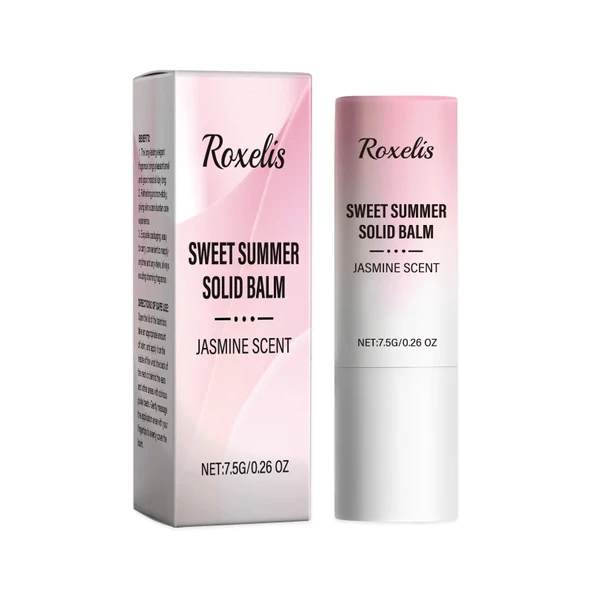 Roxelis Tatlı Yaz Yasemin Katı Parfüm Balmı - 7.5g