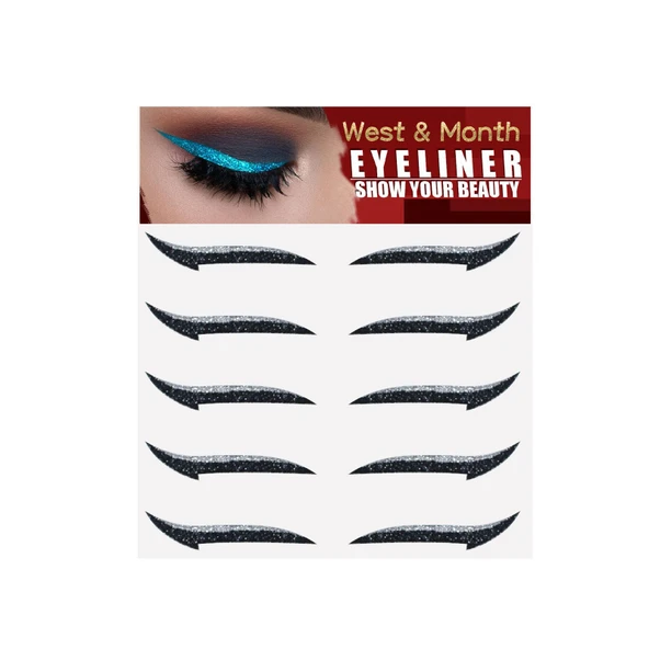 Kendinden Yapışkanlı Eyeliner Etiketi - 5 Çift (Model 4)