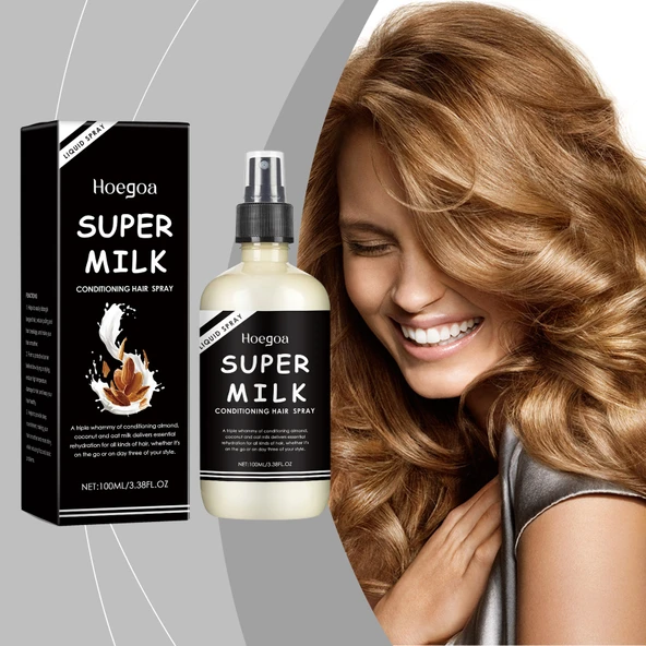 Durulanmayan Saç Spreyi - Nemlendirici ve Parlaklık Verici - 100ml