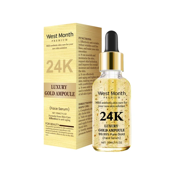 24K Altın Hyaluronik Asit Cilt Bakım Esansı - 30ml