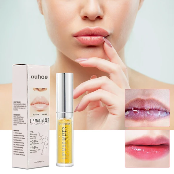 Dudak Bakım Yağı - Nemlendirici ve Dolgunlaştırıcı - 5ml