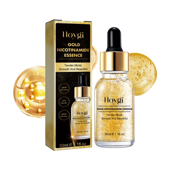24K Altın Niasinamid Serum - Koyu Leke ve İnce Çizgi Karşıtı - 30ml