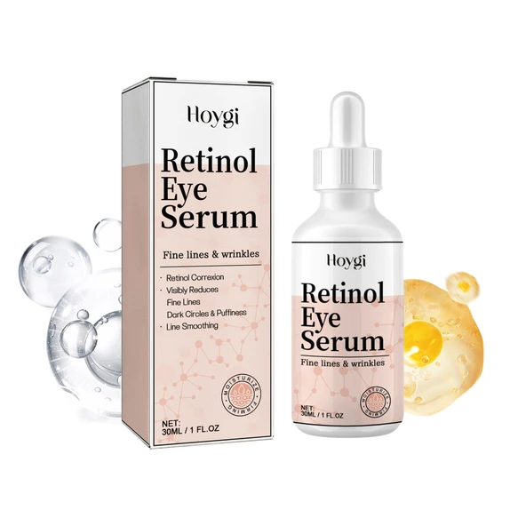 Retinol Göz Serumu - Yaşlanma Karşıtı, Koyu Halkalar, İnce Çizgiler - 30ml
