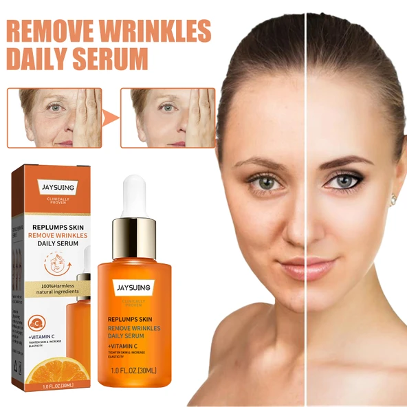 Kırışıklık Karşıtı ve Sıkılaştırıcı C Vitamini Serum - 30ml