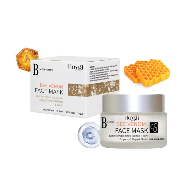 Propolis Yüz Maskesi - Nemlendirici, Aydınlatıcı, Gözenek Temizleyici ve Sıkılaştırıcı - 50g