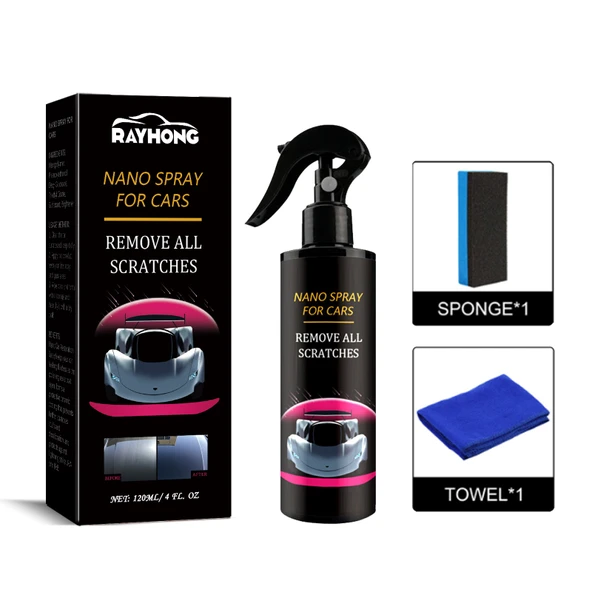 Oto Boya Nano Kaplama Çizik Giderici Sprey - 1 Set