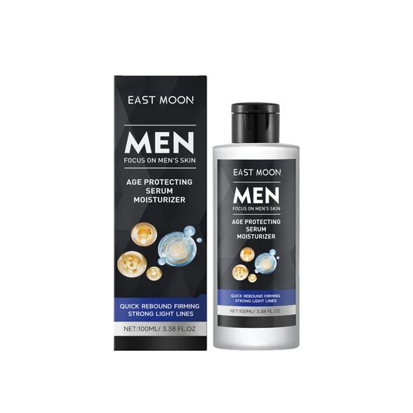 Erkek Yüz Sıkılaştırıcı Serum - Kırışıklık Karşıtı, Nemlendirici Cilt Bakımı - 100ml