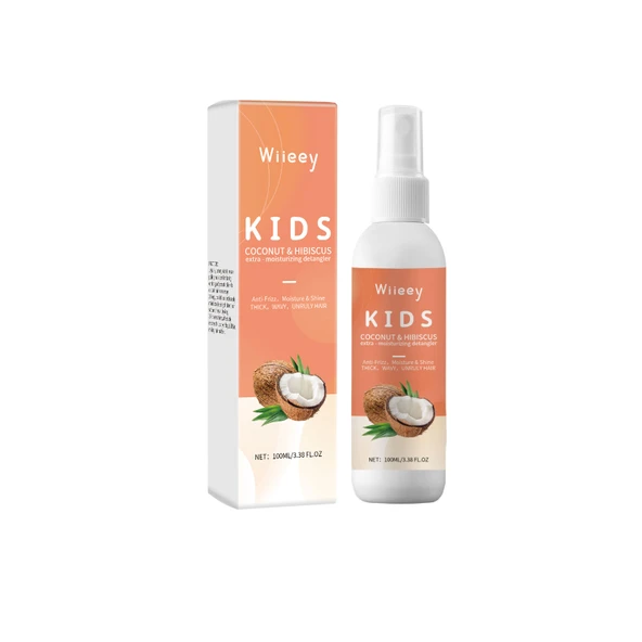 Çocuklar İçin Saç Açıcı Sprey - Nemlendirici - Pürüzsüzleştirici - Besleyici - 100ml