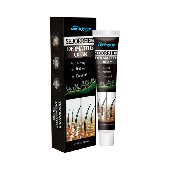 Seboreik Dermatit Kremi - Saç Derisi Temizleyici, Nemlendirici, Kaşıntı Karşıtı Topikal Bakım - 20g