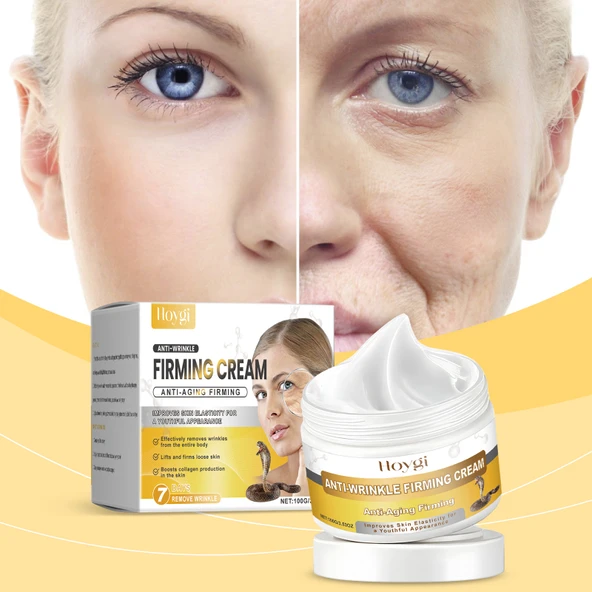 Hyaluronik Asit, Kolajen ve Shea Yağlı Yaşlanma Karşıtı Yüz Kremi - 100g