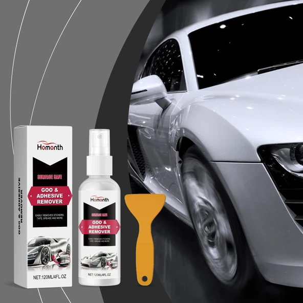 Oto Yapıştırıcı Sökücü - Çift Taraflı Bant Temizleyici - İz Bırakmaz - Çok Amaçlı - 120ml