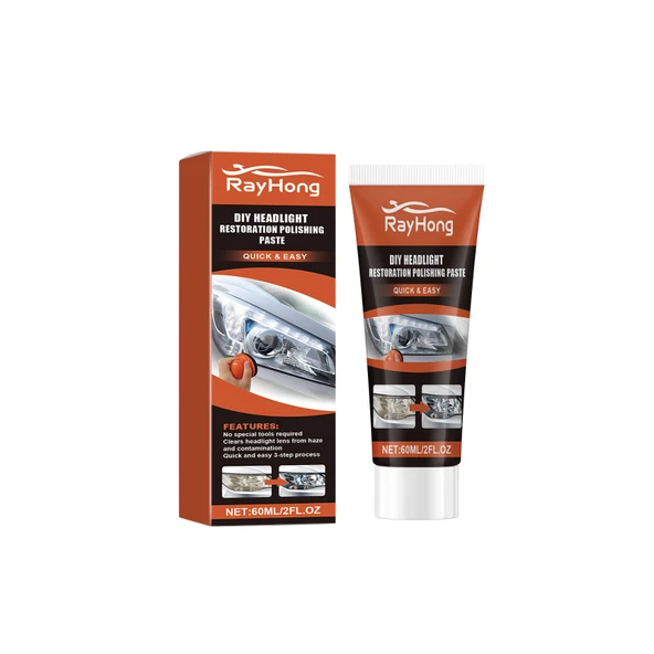 Oto Far Temizleme ve Parlatma Pastası - 60ml