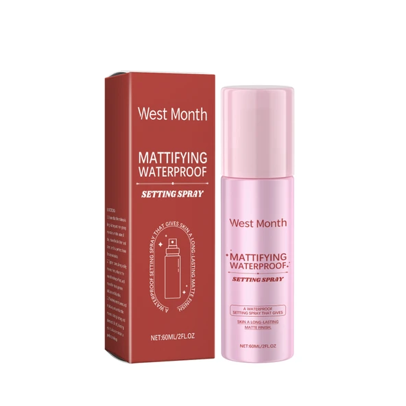 Mat Makyaj Sabitleme Spreyi - Hyaluronik Asit ve E Vitamini İçerikli - 60ml