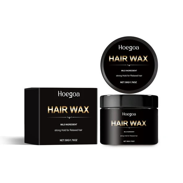 Erkek Saç Şekillendirici Jel Wax - Aloe Vera ve E Vitaminli - 50g