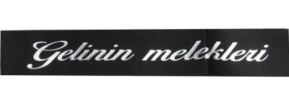Gelin Kuşaği Gelinin Melekleri Gümüş 6 Cm ( 2 Metre)