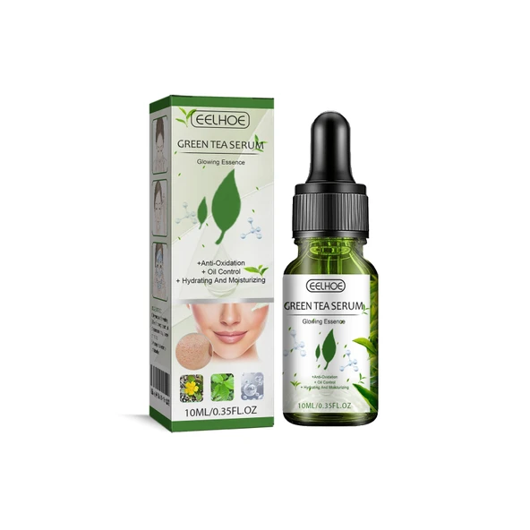Yeşil Çay Gözenek Sıkılaştırıcı Esans - 10ml - Nemlendirici ve Gençleştirici Serum