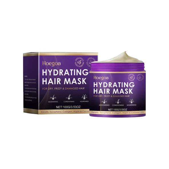 Saç Maskesi - Nemlendirici, Keratin, Argan Yağlı - 100g