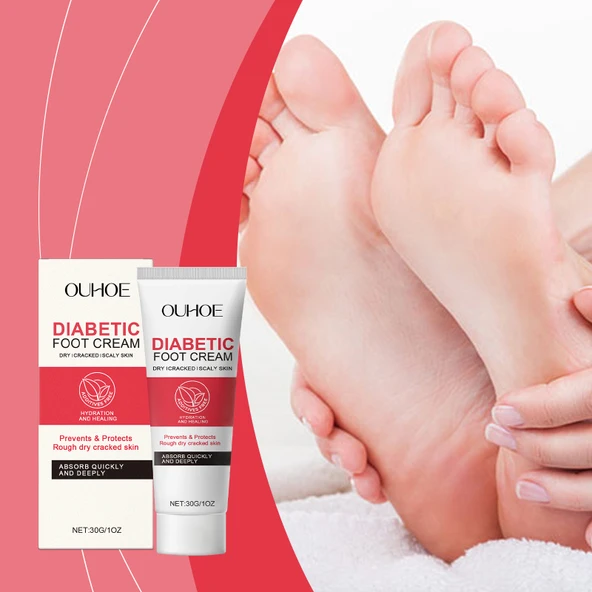 Nemlendirici Ayak Kremi - Aloe Vera ve Zencefil Özlü - 30g