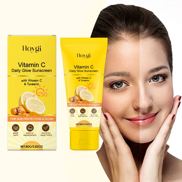 C Vitamini Koruyucu Güneş Kremi SPF 50 UVA UVB - 80g