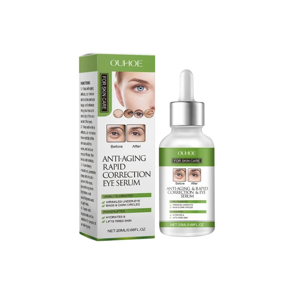 Göz Serumu - Nemlendirici, Onarıcı, Aydınlatıcı, Sıkılaştırıcı - 20ml