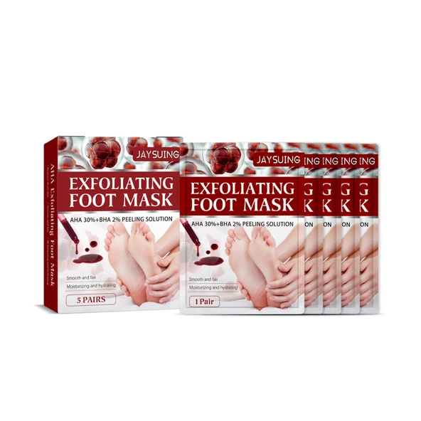 Asitli Peeling Ayak Maskesi - 5 Çift
