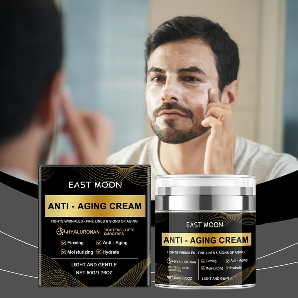 Erkekler İçin Yaşlanma Karşıtı Nemlendirici Krem - 50g