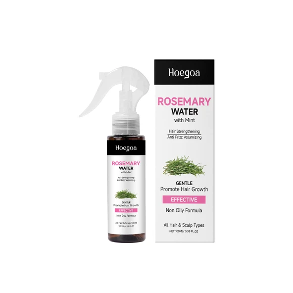 Biberiye Nane Saç Bakım Spreyi - Yumuşak, Düz, Hacimli, Besleyici, Nemlendirici - 100ml