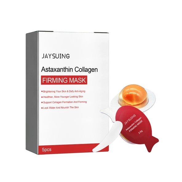 Astaksantin Kolajen Sıkılaştırıcı Uyku Maskesi - 5 Adet