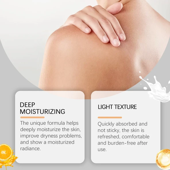 C Vitamini, Hindistan Cevizi Yağı ve Shea Yağlı Nemlendirici Vücut Spreyi - 100ml