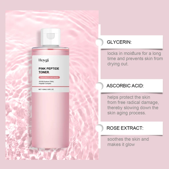 Gül Özlü Nemlendirici Yüz Toniği - 100ml