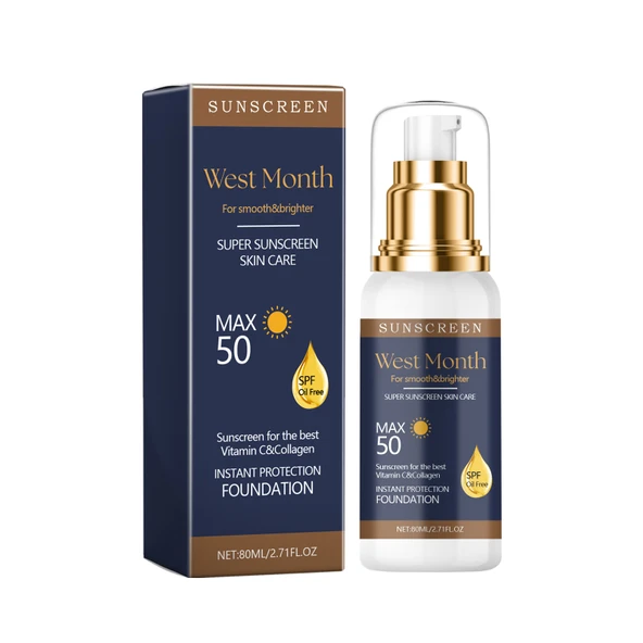 Güneş Kremi - SPF 50 - Nemlendirici - Beyazlatıcı - Yaşlanma Karşıtı - 80ml