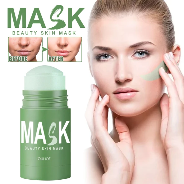 Yeşil Çay Maske Stick - 40g - Siyah Nokta ve Akne Temizleyici