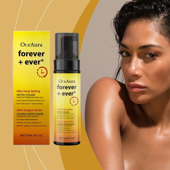 OceAura Bronzlaştırıcı Köpük - 30ml - Doğal Yaz Güneş Koruma