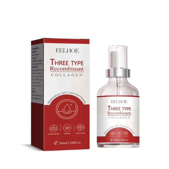 Kollajen Serum - Yüz İnce Çizgi Giderici - Cilt Sıkılaştırıcı ve Nemlendirici - 30ml
