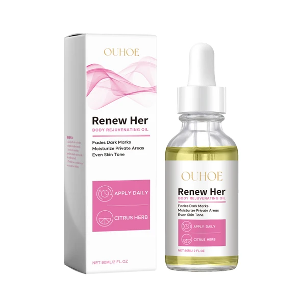 Vücut Aydınlatıcı Yağ - 60ML - Koyu Ciltler İçin Nemlendirici ve Onarıcı