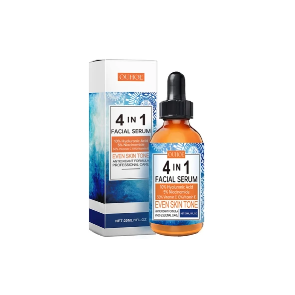 Cilt Elastikiyetini Artırıcı ve Aydınlatıcı Yüz Serumu - 30ml