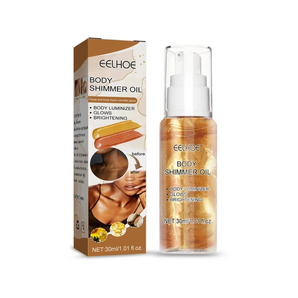 Vücut Sim Yağı - Işıltılı Elmas Parlaklığı - 30ml (Model 2)