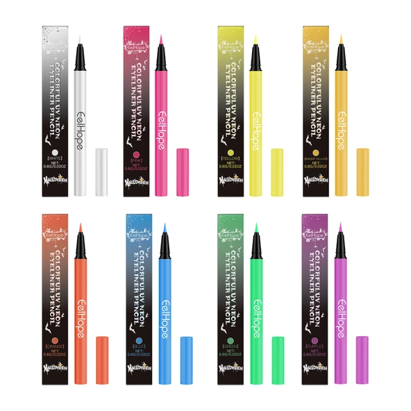 Cadılar Bayramı Neon UV Sıvı Eyeliner - 0.6g (Model 2)