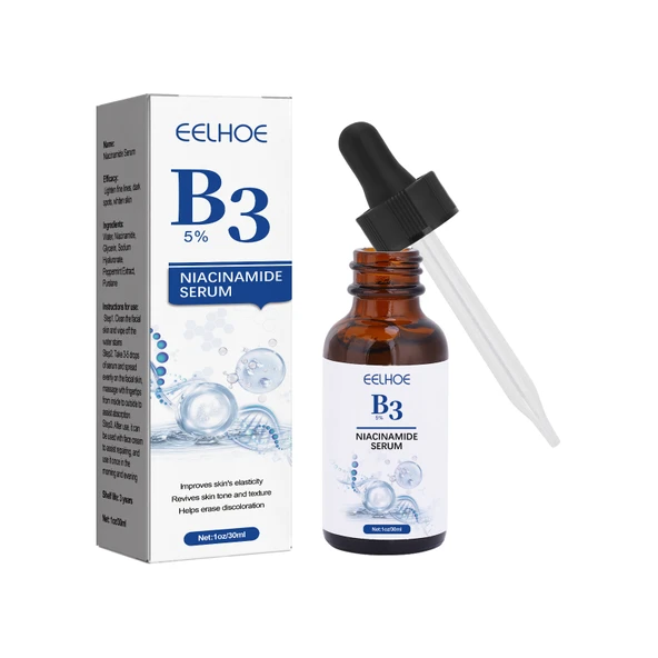 B3 Niasinamid Aydınlatıcı Esans - Cilt Tonu Eşitleyici - Kırışıklık Karşıtı - Nemlendirici - 30ml