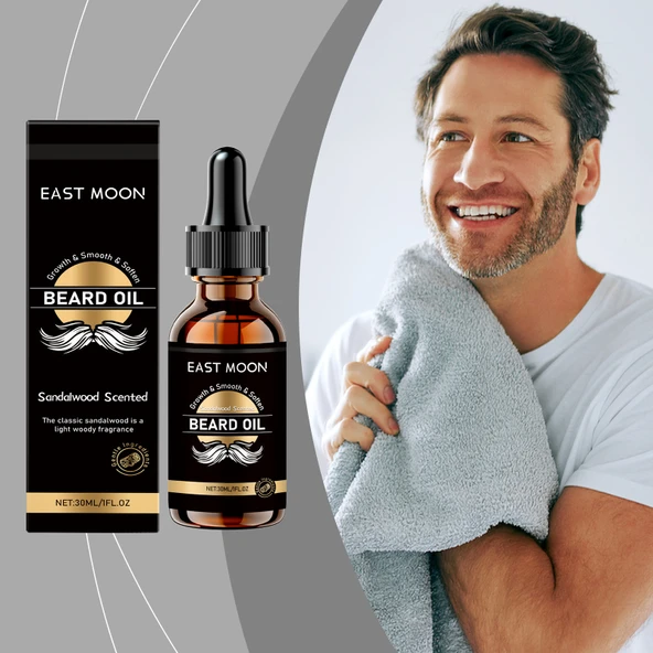 Sakal Bakım Yağı - Sandal Ağacı Özlü - Besleyici ve Nemlendirici - 30ml