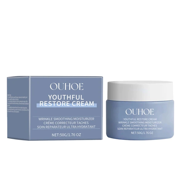 Yüz Nemlendirici Krem - 50g - Hyaluronik Asit ve Kolajen İçerikli