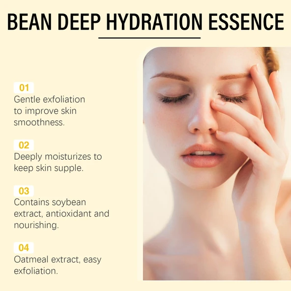 Soya Esanslı Derin Nemlendirici ve Cilt Aydınlatıcı Serum - 50ml