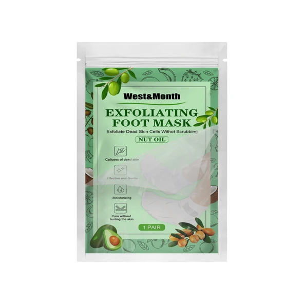Niasinamidli Besleyici Ayak Maskesi - Peeling Etkili - 1 Çift