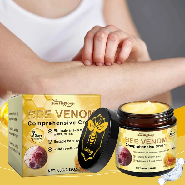 Arı Zehri Cilt Bakım Kremi - 60g - Nemlendirici ve Yenileyici