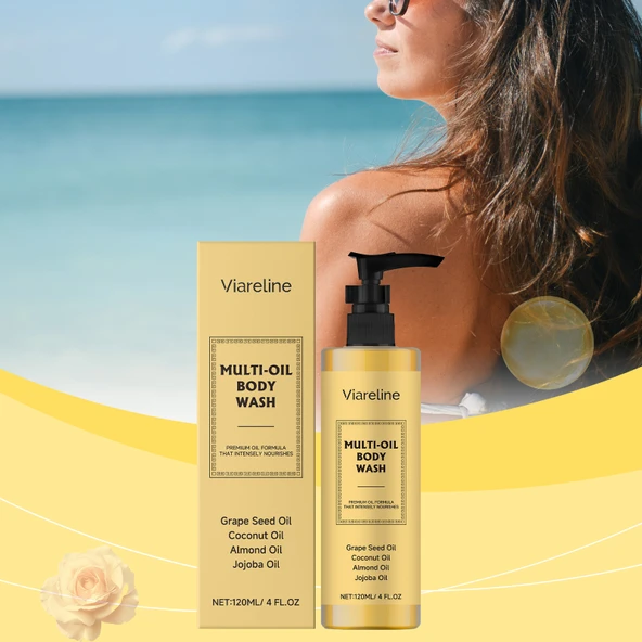 Viareline Nemlendirici Banyo Yağı - 120ml