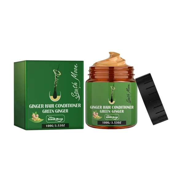 Zencefilli Saç Kremi - 100g - Saçı Nemlendirir ve Güçlendirir