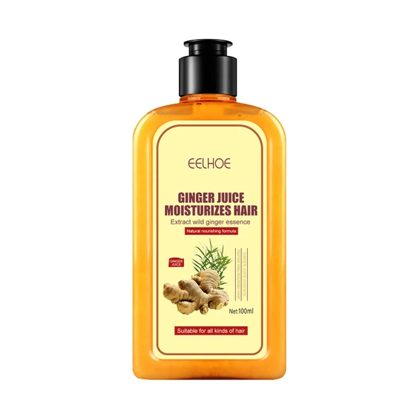 Zencefilli Saç Çıkarma Şampuanı - Saç Dökülmesine Karşı Nemlendirici Onarıcı - 100ml