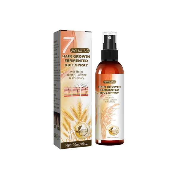 Yoğun Fermente Pirinç Spreyi - Keratin Onarıcı ve Nemlendirici Saç Kökü Bakımı - 120ml