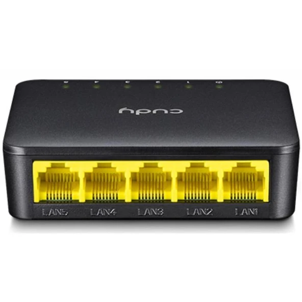 Cudy Gs105D 5 Port 10/100/1000 Yönetilemez Desktop Plastik Kasa Switch